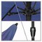 California Umbrella 7.5' Bronze Aluminum Market Patio Umbrella, Olefin Navy 194061336502 - alternate 2